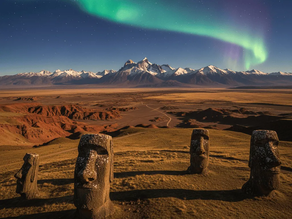 Argentina, Uskršnje Ostrvo, Čile image